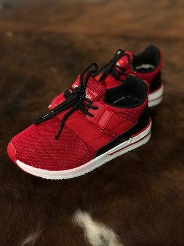 Reese Red Sneaker