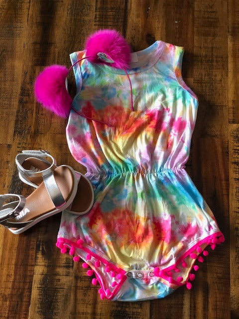 Tie Dye Romper