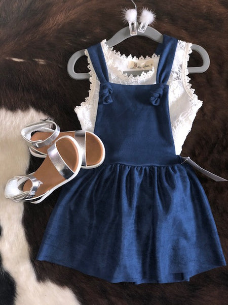 Navy Pinafore