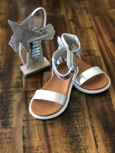 Mia Silver Sandal