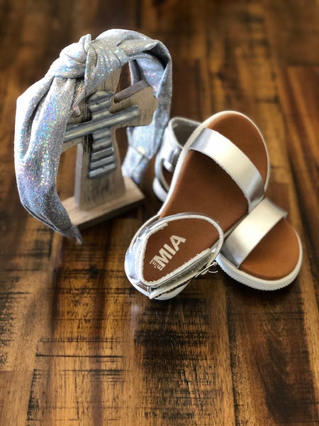 Mia Silver Sandal